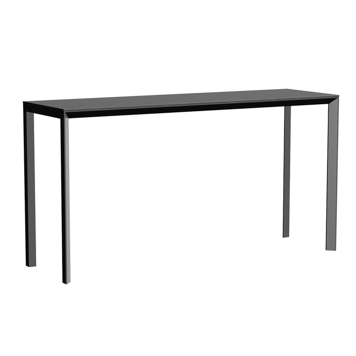Frame High Table Outdoor Vondom Large: 78.75 in width HPL Black Edge