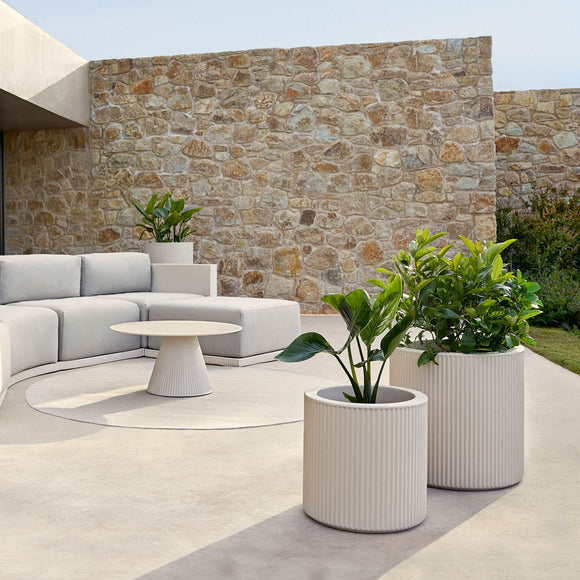 Gatsby Cylinder Planter Outdoor Vondom   