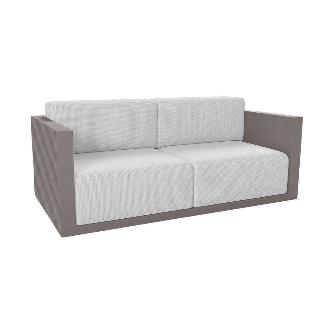 Gatsby Modular 2-Seater Sofa Outdoor Vondom Taupe