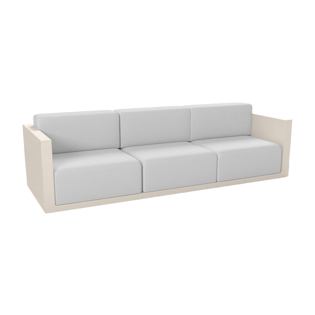 Gatsby Modular 3-Seater Sofa Outdoor Vondom Crema