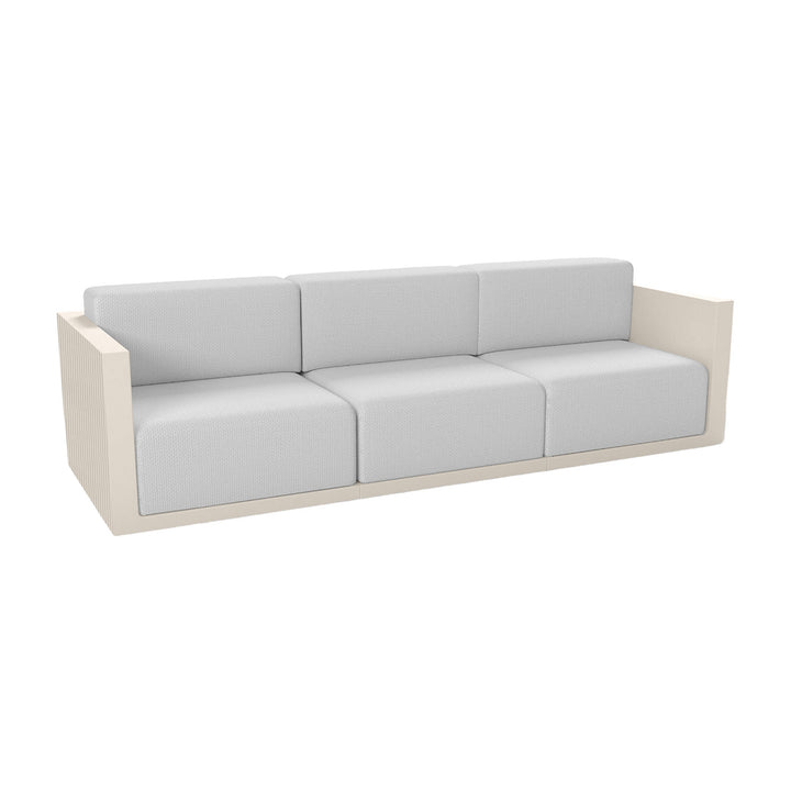 Gatsby Modular 3-Seater Sofa Outdoor Vondom Crema
