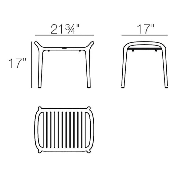 Ibiza Side Table (Set of 4) Outdoor Vondom