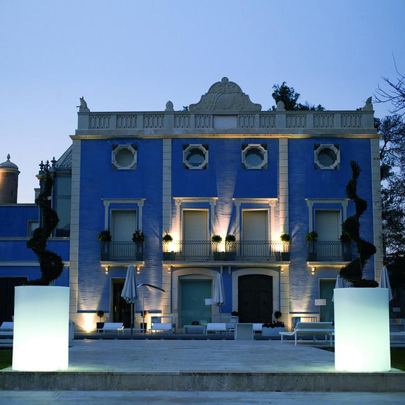 Illuminated Cylinder Planter Outdoor Vondom   