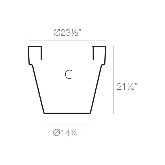 Maceta Planter Outdoor Vondom   