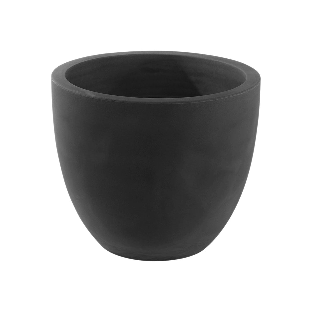 Macetas Bowl Planter Outdoor Vondom Anthracite XSmall: 10.25 in height 