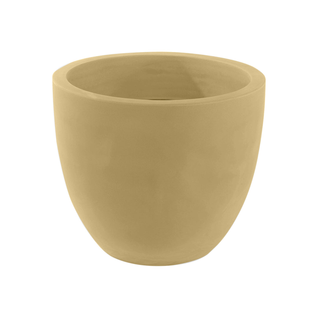 Macetas Bowl Planter Outdoor Vondom Beige XSmall: 10.25 in height 
