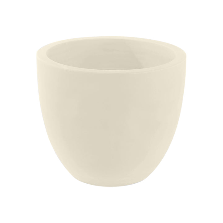 Macetas Bowl Planter Outdoor Vondom Ecru XSmall: 10.25 in height 