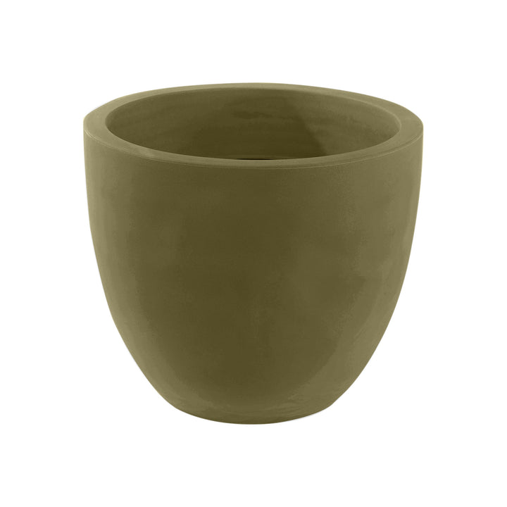 Macetas Bowl Planter Outdoor Vondom Khaki XSmall: 10.25 in height 