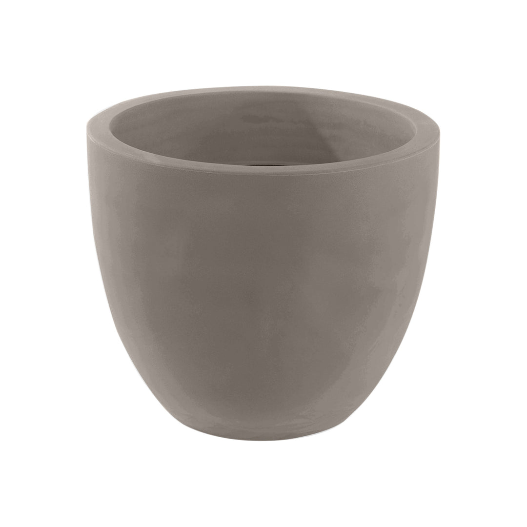 Macetas Bowl Planter Outdoor Vondom Taupe XSmall: 10.25 in height 
