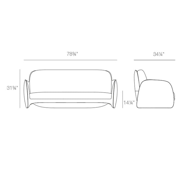 Pezzettina Sofa Outdoor Vondom