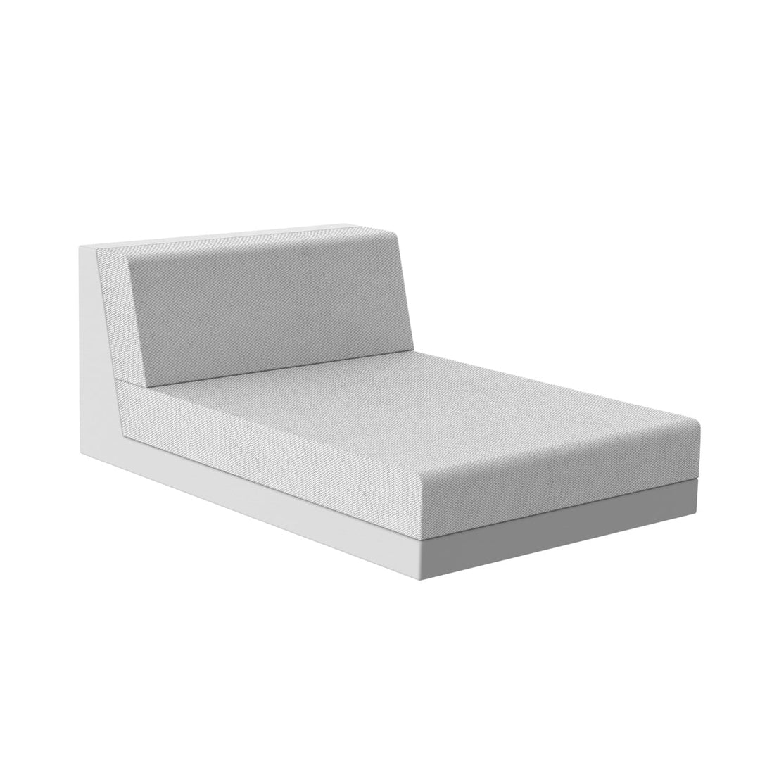 Pixel Chaise Lounge Outdoor Vondom Glad Iceberg 1037 Chaise Lounge Only