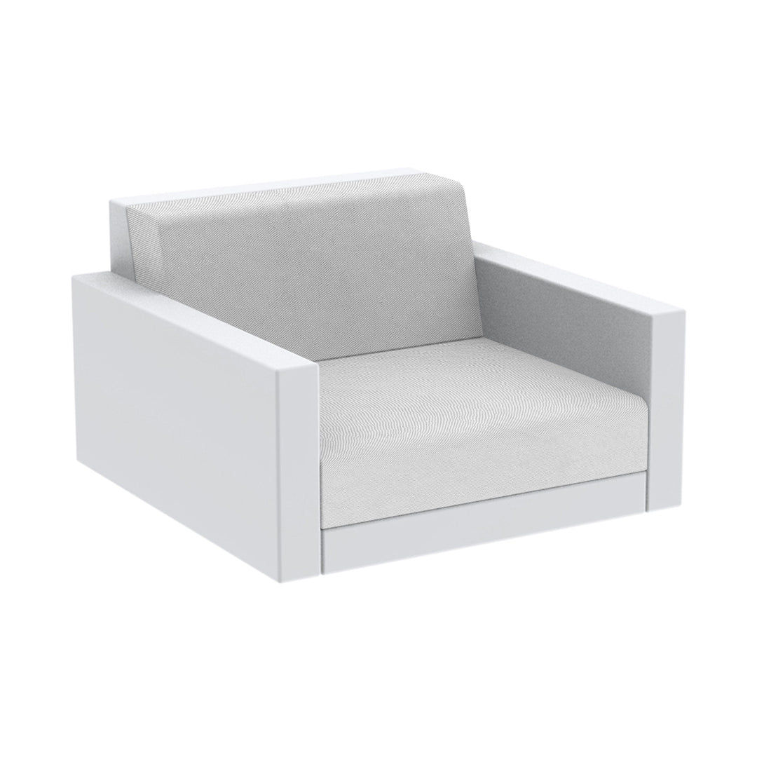 Pixel Lounge Chair Outdoor Vondom Glad Iceberg 1037 Lounge Chair Only