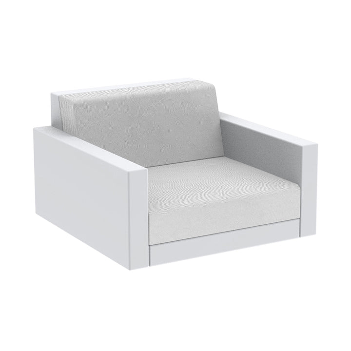 Pixel Lounge Chair Outdoor Vondom Glad Iceberg 1037 Lounge Chair Only