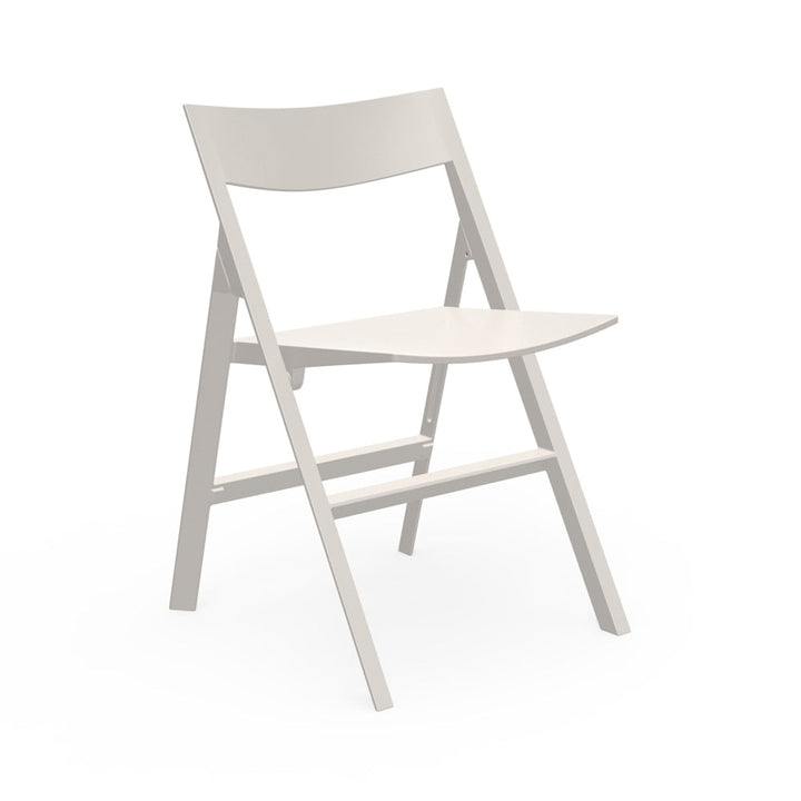 Quartz Folding Chair (Set of 4) Outdoor Vondom Basic Ecru  