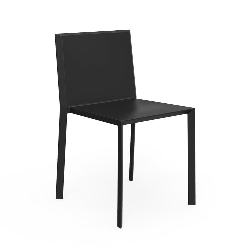 Quartz Side Chair (Set of 4) Outdoor Vondom Basic Black