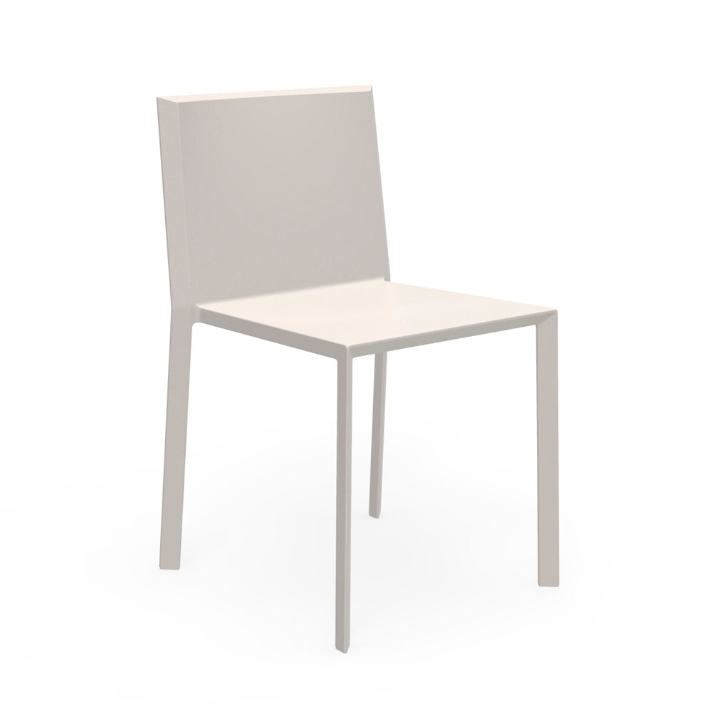 Quartz Side Chair (Set of 4) Outdoor Vondom Basic Ecru  
