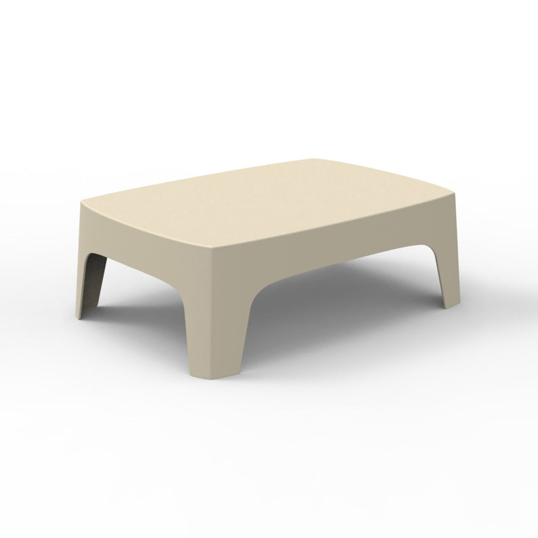 Solid Coffee Table (Set of 4) Outdoor Vondom Basic Ecru