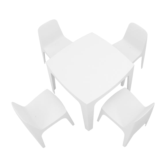 Solid Dining Chair (Set of 4) Outdoor Vondom