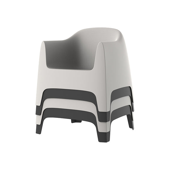 Solid Lounge Chair (Set of 4) Outdoor Vondom