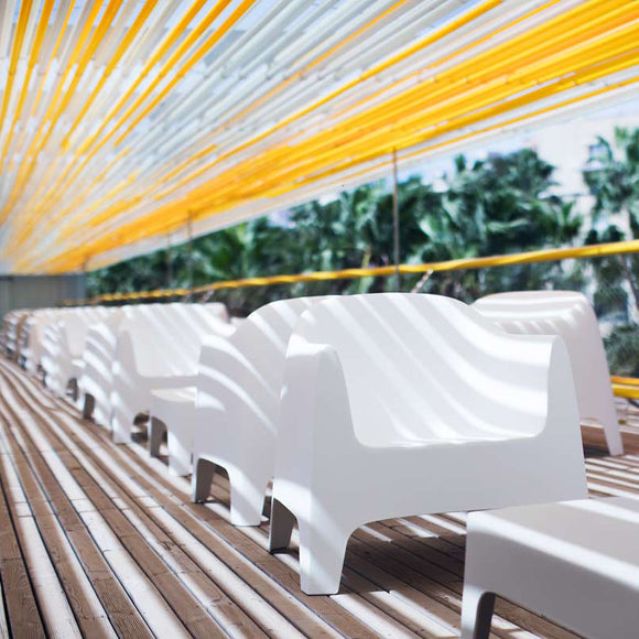 Solid Lounge Chair (Set of 4) Outdoor Vondom