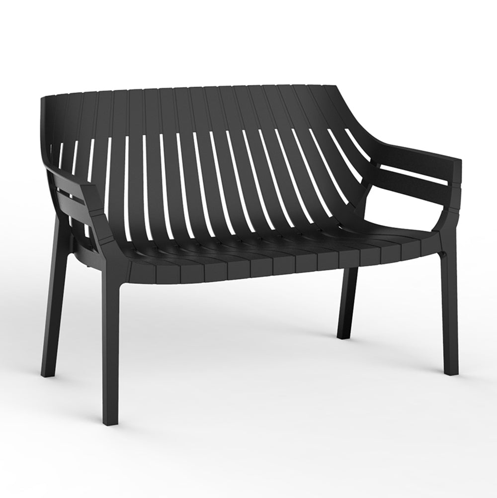 Spritz Sofa (Set of 4) Outdoor Vondom Basic Black