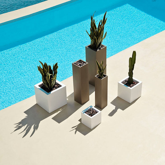 Square Tower Planter Outdoor Vondom   