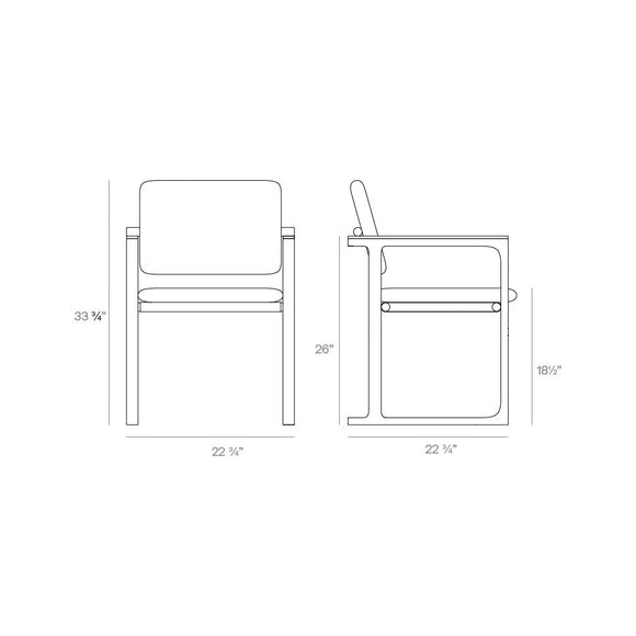 Tulum Dining Chair Outdoor Vondom