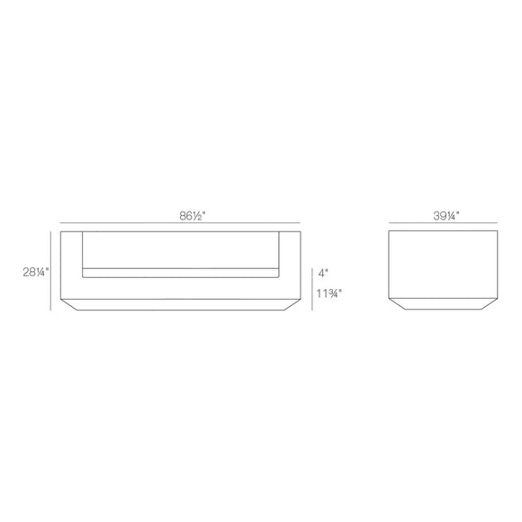 Vela Outdoor Sofa Outdoor Vondom