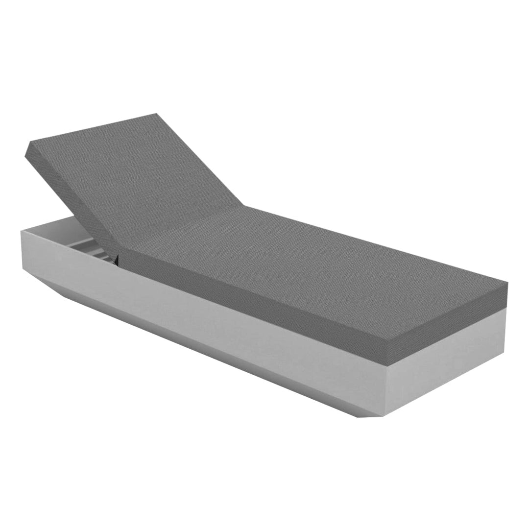 Vela Sun Chaise Outdoor Vondom Steel / Crevin Steel 1309