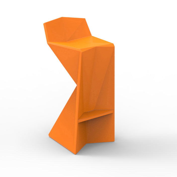 Vertex Bar Stool Outdoor Vondom Basic Orange - Basic