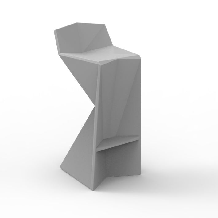 Vertex Bar Stool Outdoor Vondom Basic Steel - Basic