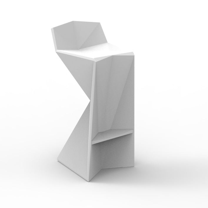 Vertex Bar Stool Outdoor Vondom Basic White - Basic