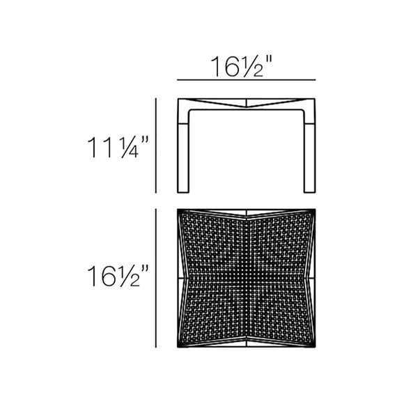 Voxel Side Table (Set of 4) Outdoor Vondom