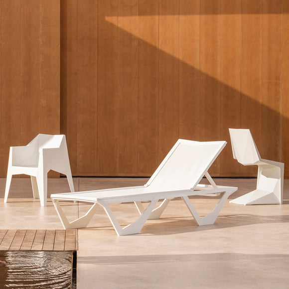 Voxel Sun Chaise Outdoor Vondom   