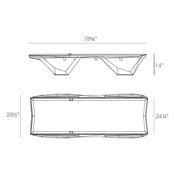Voxel Sun Chaise Outdoor Vondom   