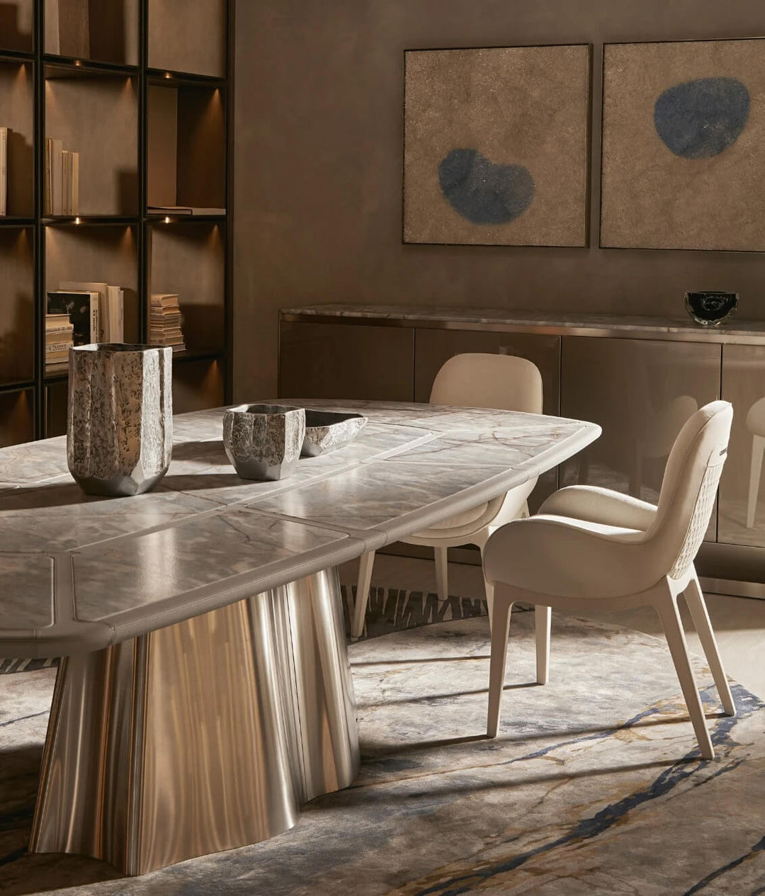 Vortex Steel Table Fixed Tables Visionnaire