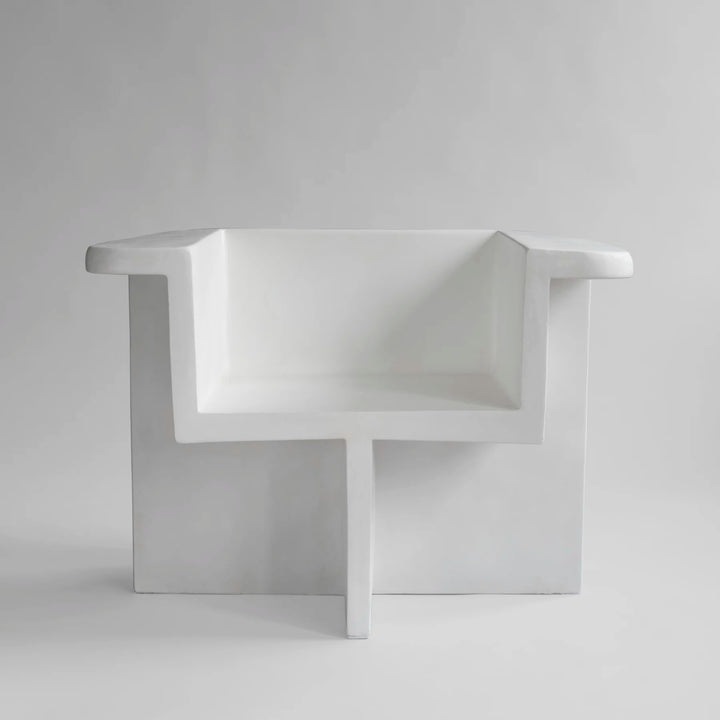 Brutus Lounge Chair - Bone White Chairs 101 Copenhagen   