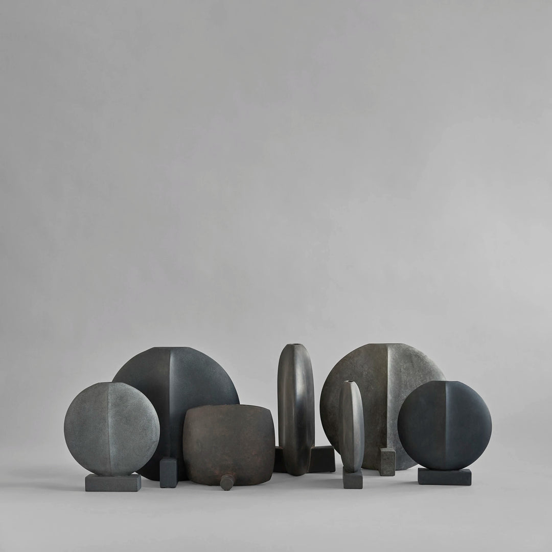 Guggenheim Vase, Mini - Dark Grey Vases 101 Copenhagen   