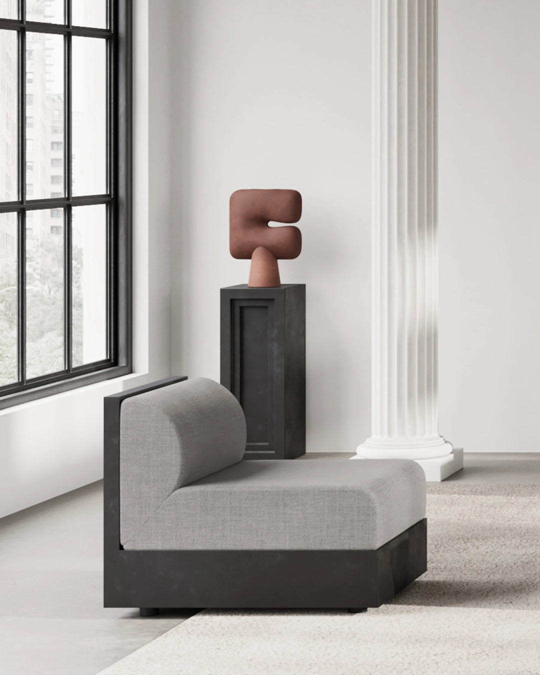 Tribal Vase, Big - Terracotta Vases 101 Copenhagen   