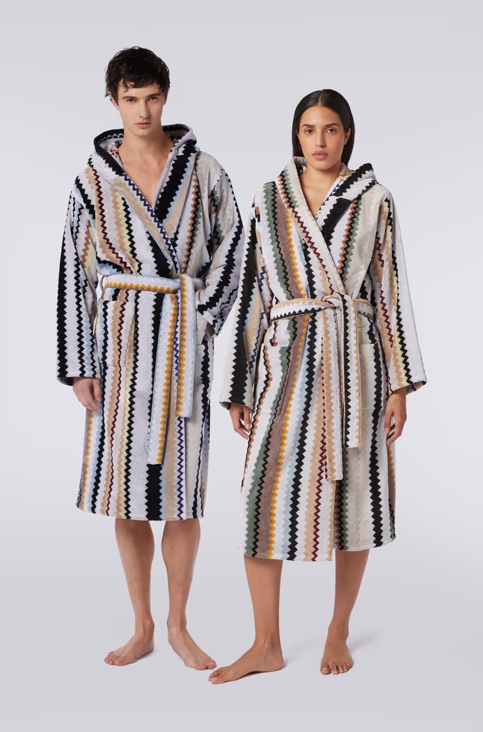 CURT HOODED BATHROBE Missoni Home