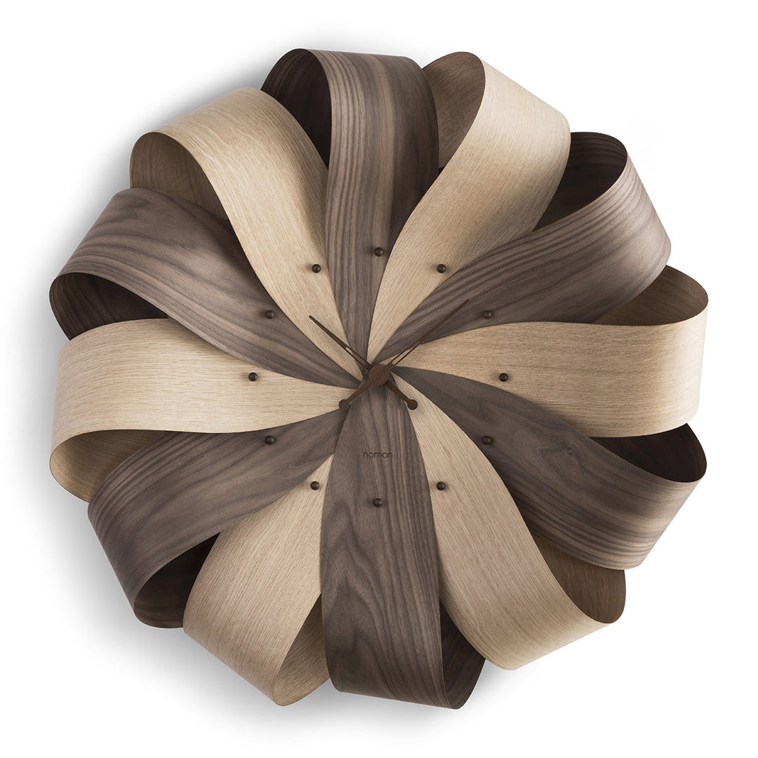 Brisa Wall Clock Wall Clocks Nomon Walnut / Oak / Walnut / Walnut Xlarge: 29.5 in width