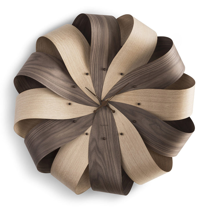 Brisa Wall Clock Wall Clocks Nomon Walnut / Oak / Walnut / Walnut Xlarge: 29.5 in width