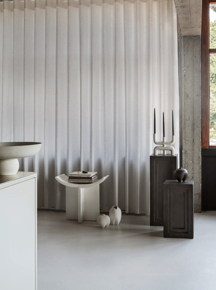 Sumo Vase, Slim Petit - Bone White Vases 101 Copenhagen   