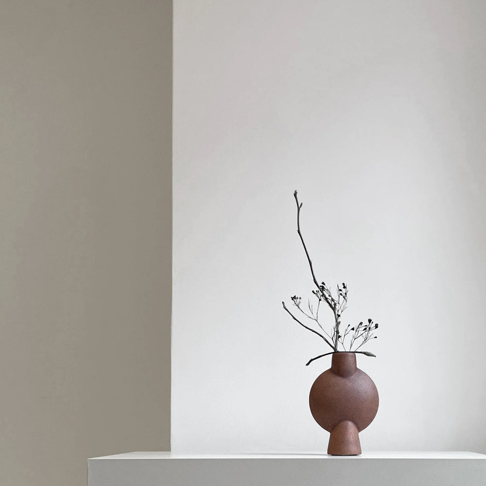 Sphere Vase Bubl, Mini - Terracotta Vases 101 Copenhagen   