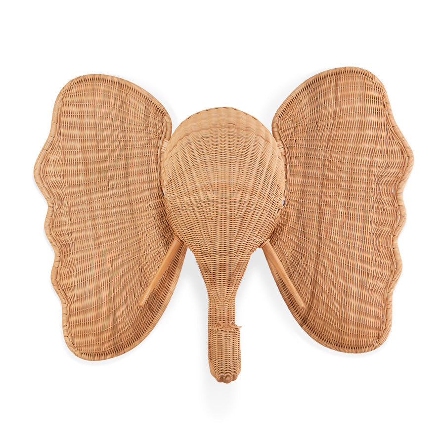 Wicker Elephant Jonathan Adler