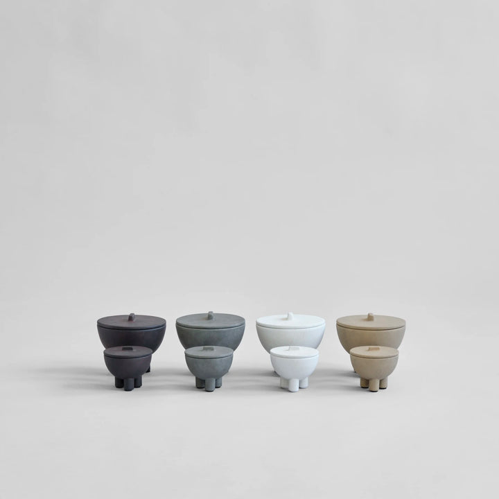 Duck Jar, Mini - Bone White Decorative Jar 101 Copenhagen   