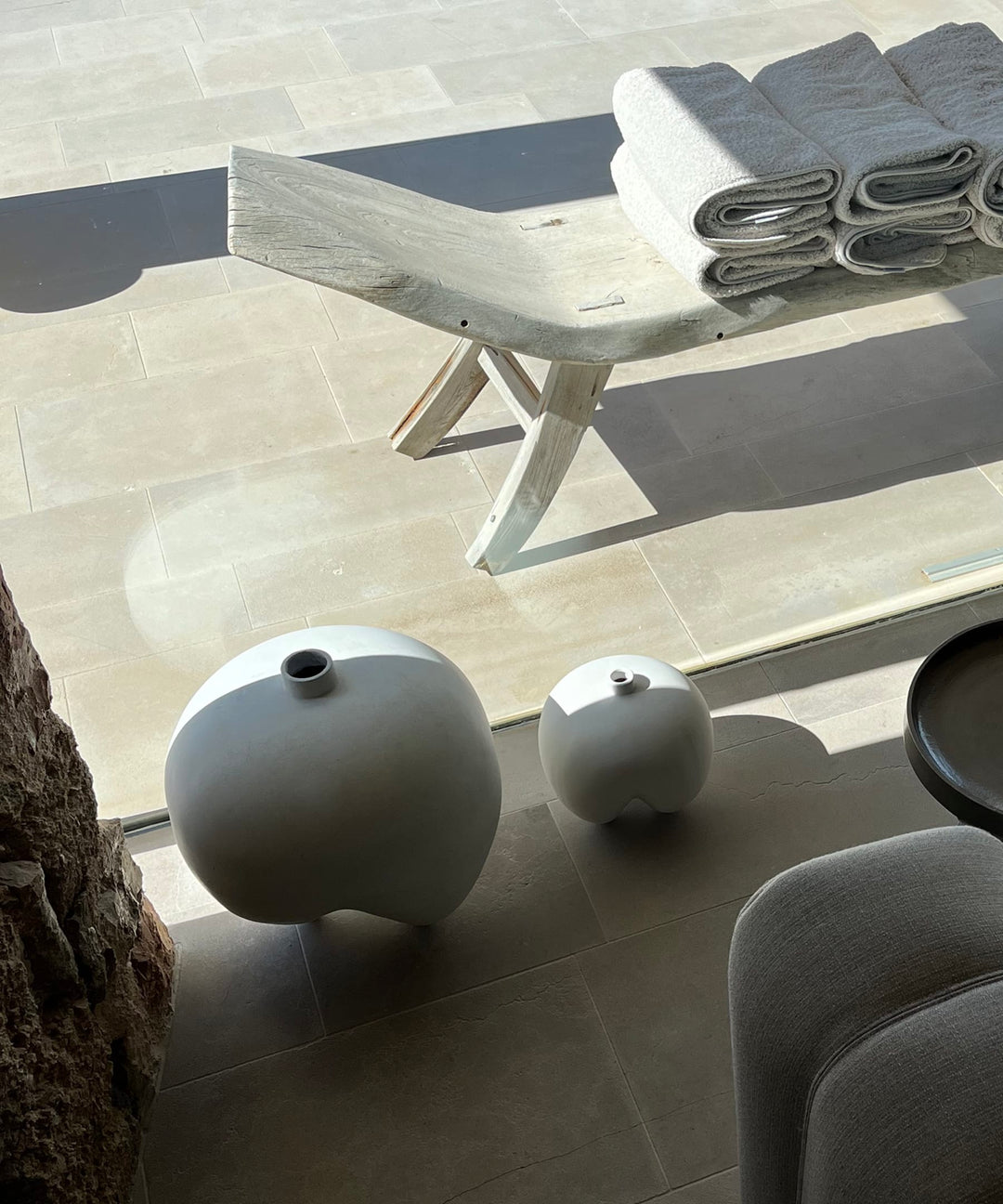 Sumo Vase, Big - Bone White Vases 101 Copenhagen   