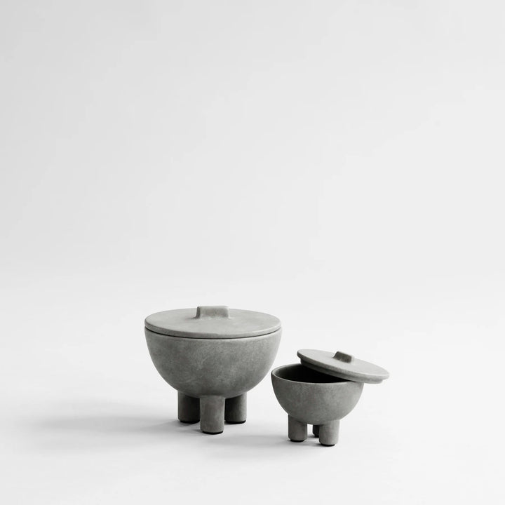 Duck Jar, Medio - Dark Grey Decorative Jar 101 Copenhagen   