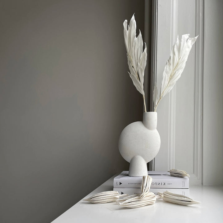 Sphere Vase Bubl, Medio - Bone White Vases 101 Copenhagen   