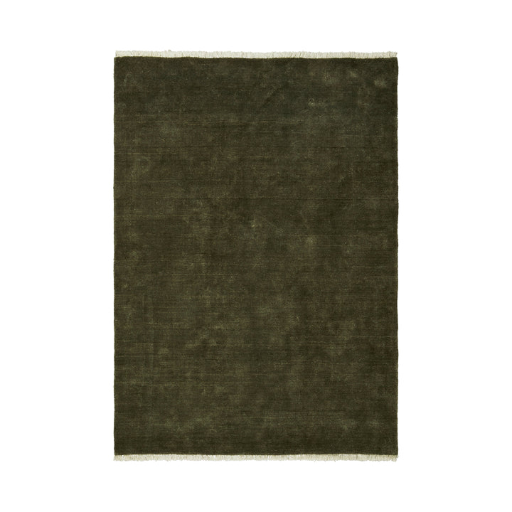 Firth Jute Rug Rugs Ferm Living Dark Olive Medium: 5 ft 6.9 in x 7 ft 10.5 in